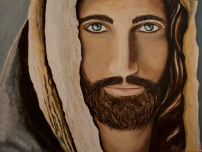 The Messenger depicts Jesus, the Messiah who brings hope, mercy, and grace to humankind.